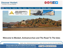 Tablet Screenshot of moidart.com